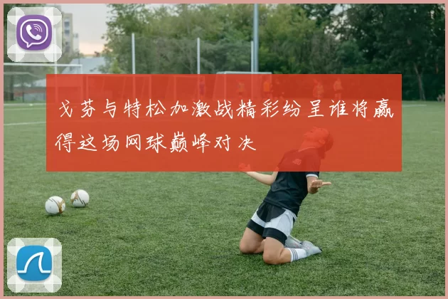 戈芬与特松加激战精彩纷呈谁将赢得这场网球巅峰对决
